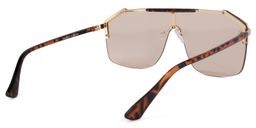 Titus Geometric Beige Sunglasses4