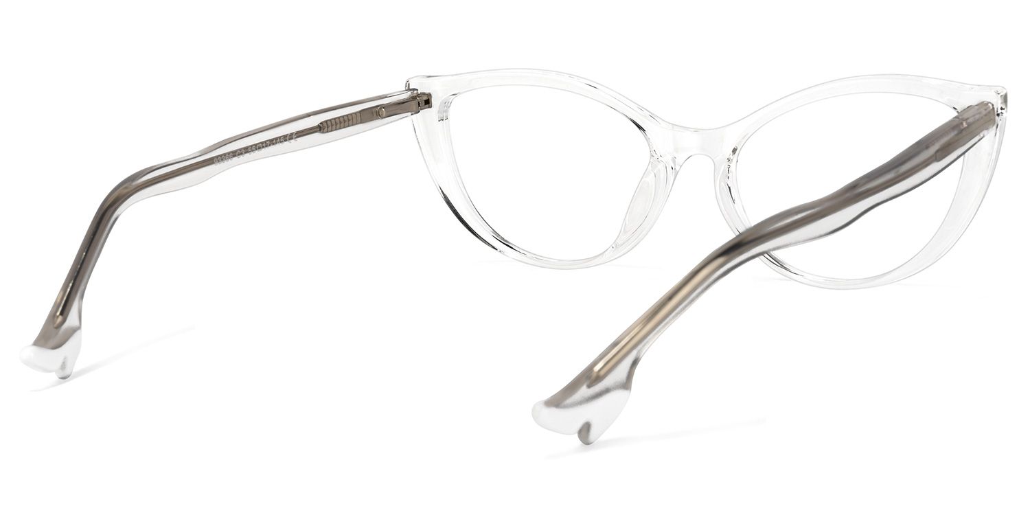 Theodore Cateye Clear Glasses | ZEELOOL Canada4
