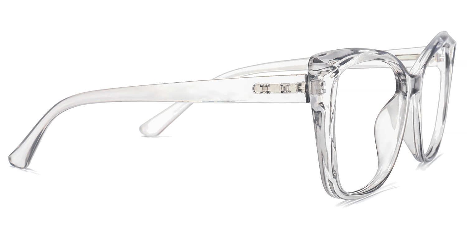 Wallace Cateye Gray Glasses | ZEELOOL Canada3