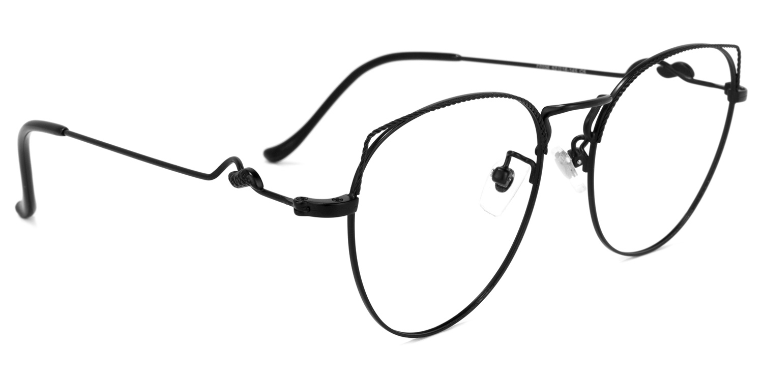 Willis Cateye Black Glasses | ZEELOOL Canada2