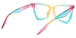 Cicely Rainbow Geometric Glasses4