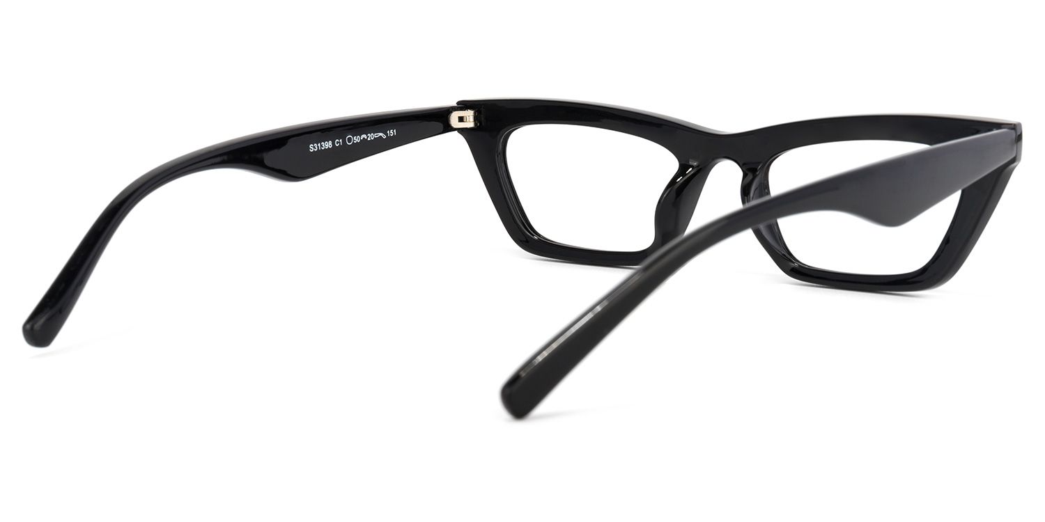 Gorman Cateye Black Glasses | ZEELOOL Canada3