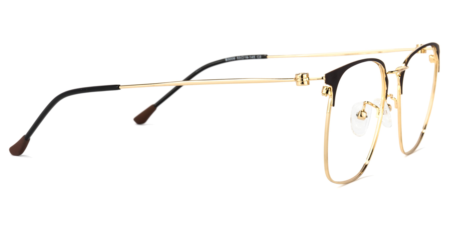Yulisa Browline Gold Glasses | ZEELOOL Canada3