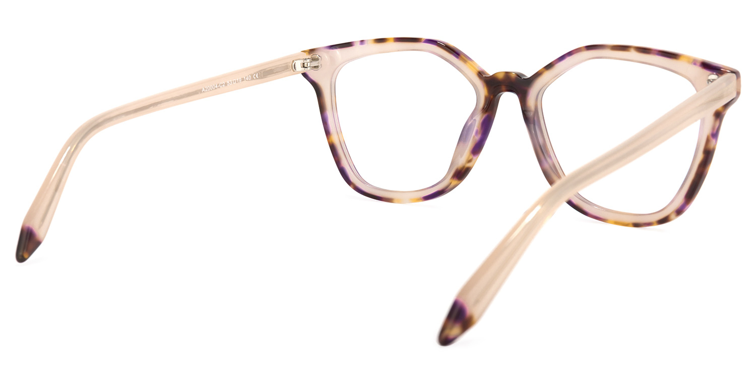 Yannick Square Tortoise Glasses | ZEELOOL Canada4