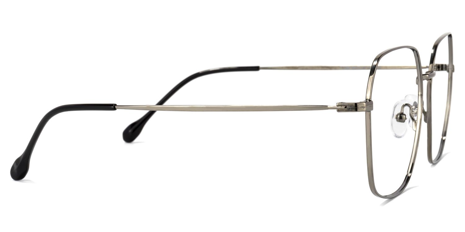 Zander Square Gray Glasses | ZEELOOL Canada3