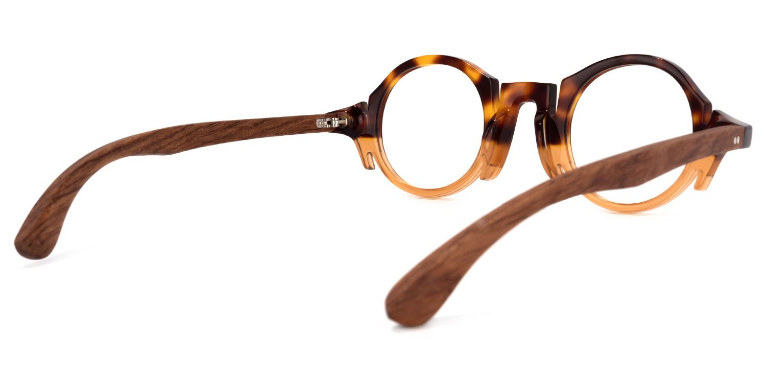 Charlie Round Tortoise Glasses | ZEELOOL Canada4