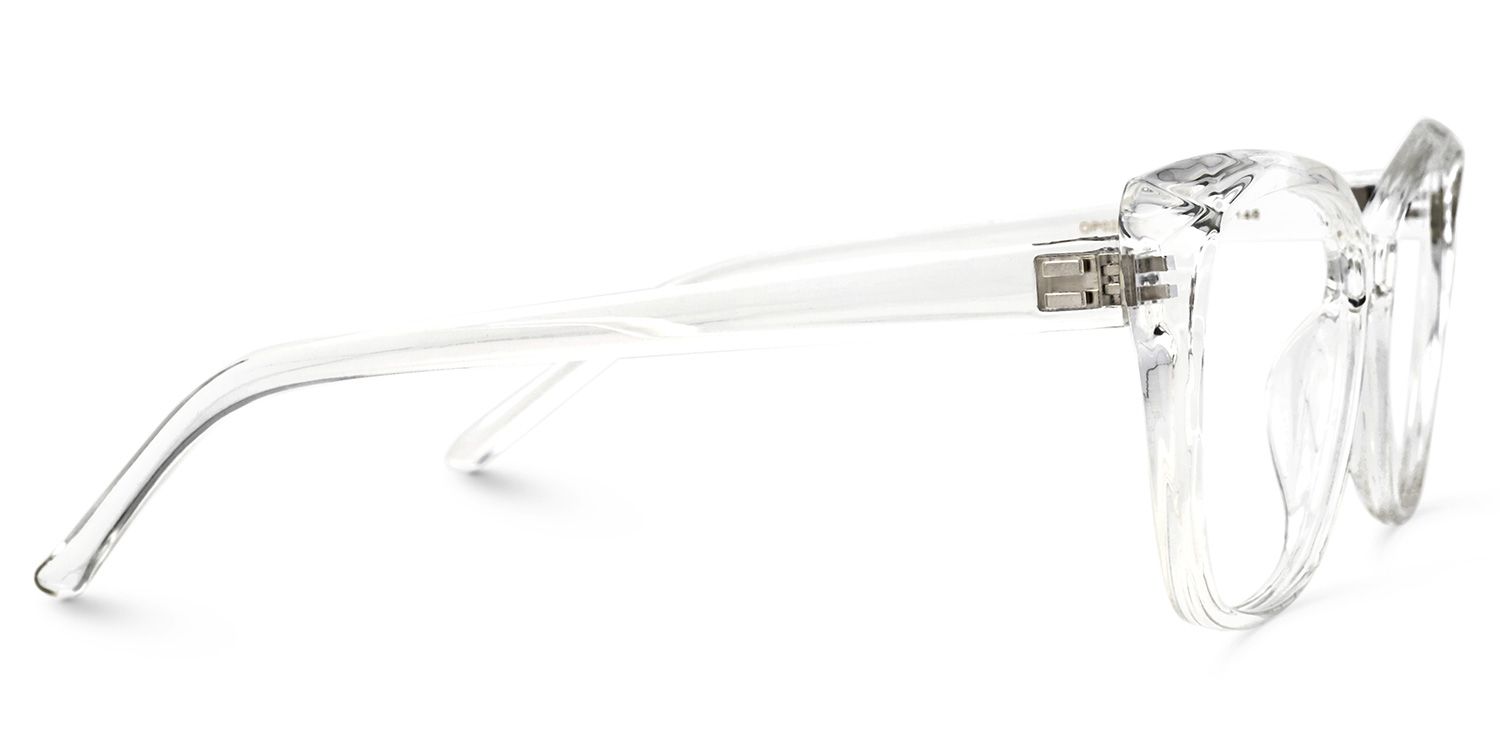 Farris Clear Classy Cat eye Frame Glasses | ZEELOOL Canada2