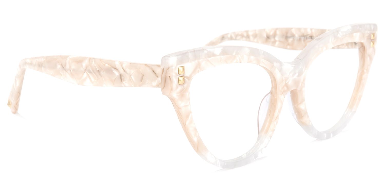 Cascata Cateye Creamy Glasses | ZEELOOL Canada2