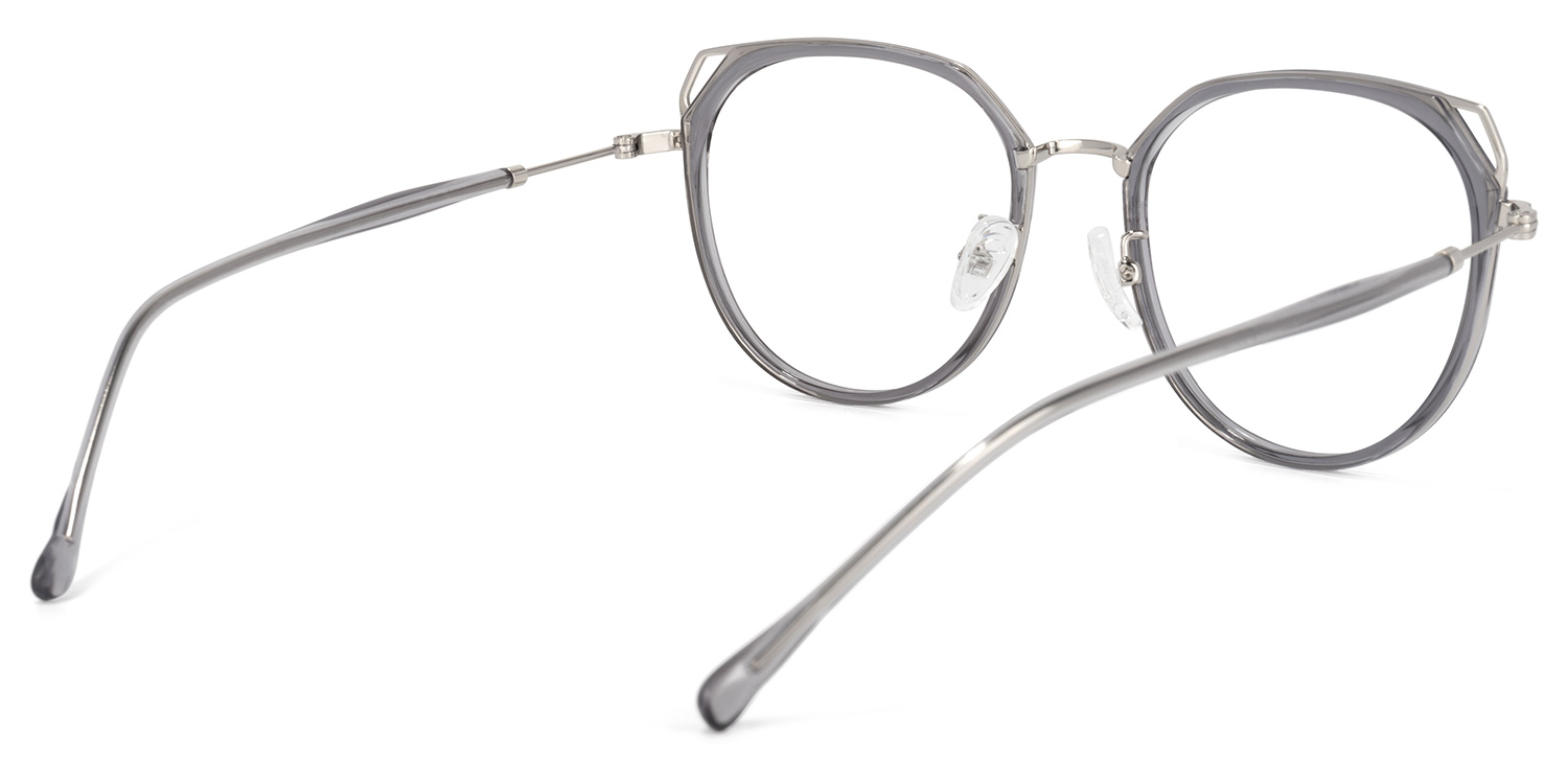 Ofelia Cateye Gray Glasses | ZEELOOL Canada4