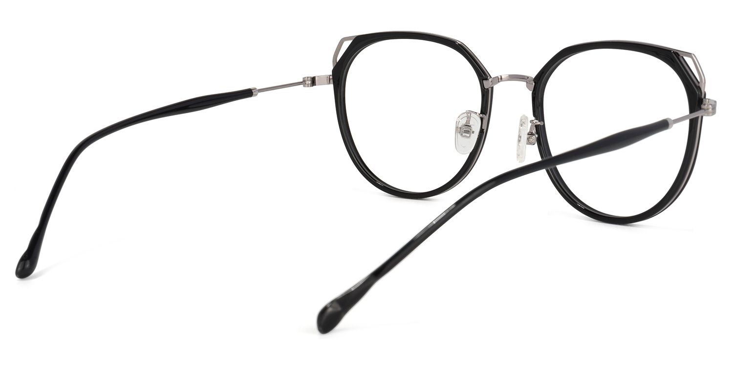 Ofelia Cateye Black Glasses | ZEELOOL Canada4