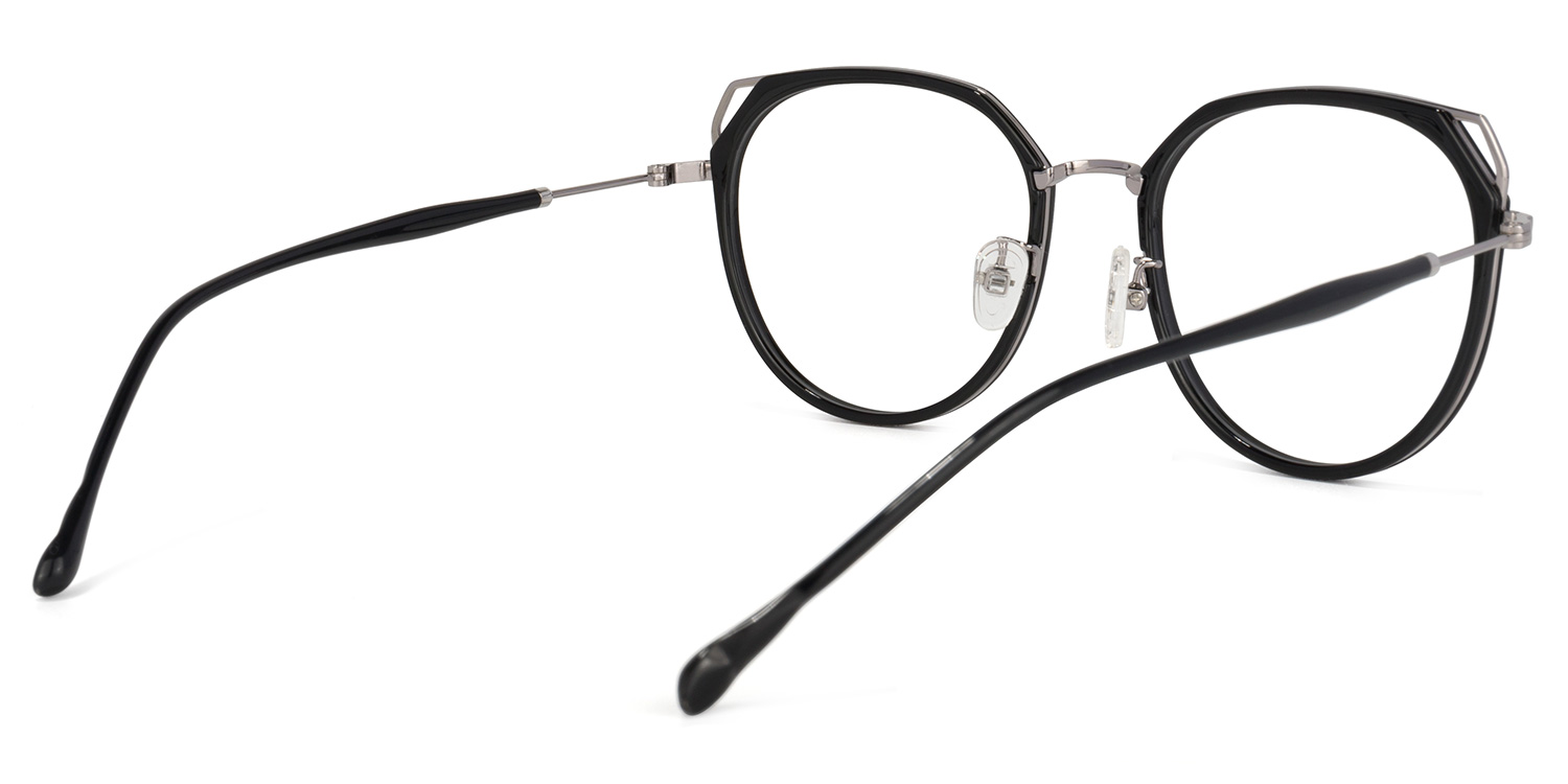 Ofelia Cateye Black Glasses | ZEELOOL Canada4