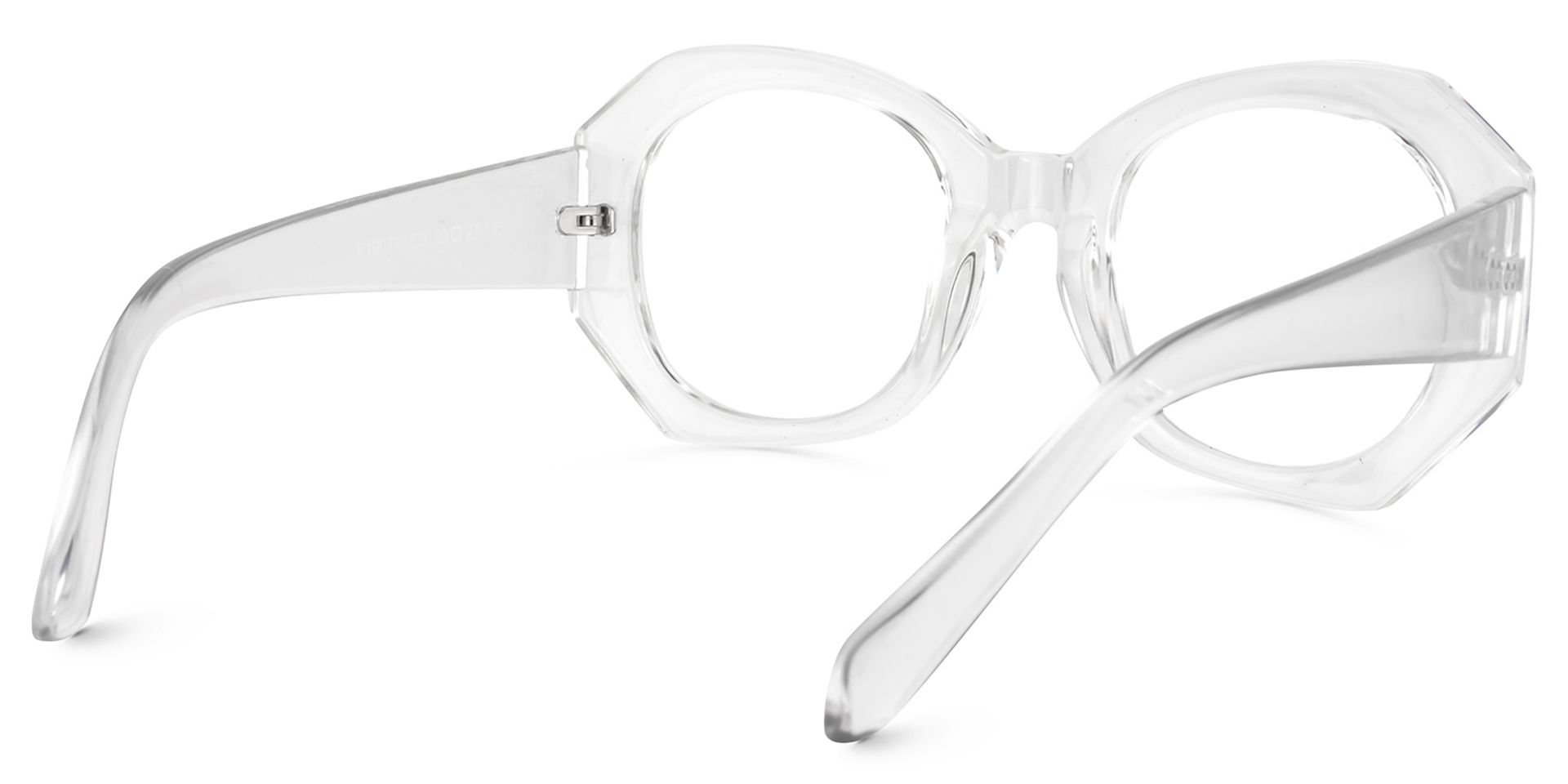 Geometric Clear Glasses | ZEELOOL Canada4