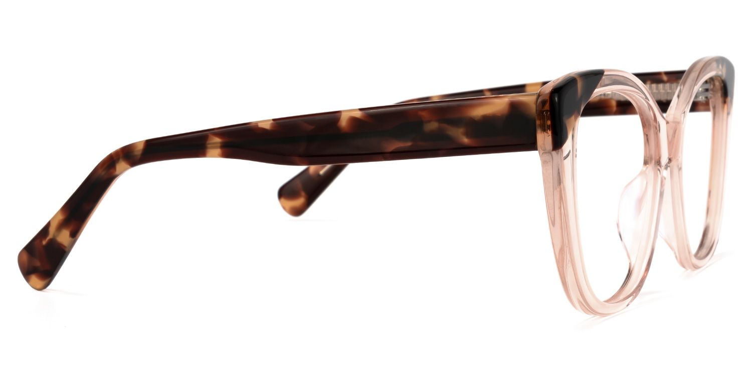 Liranzo Cateye Beige Glasses | ZEELOOL Canada2
