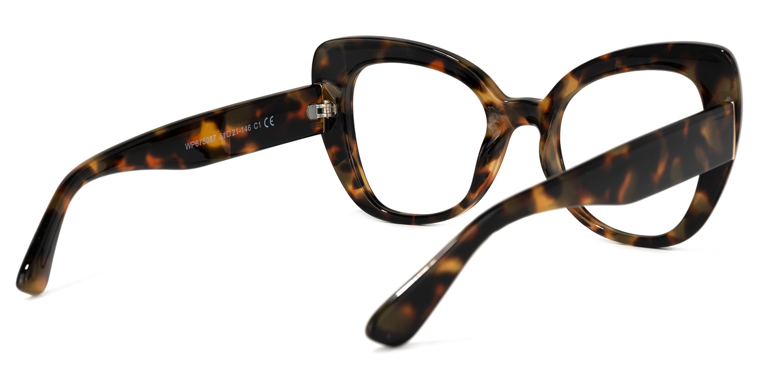 Quanita Cateye Tortoise Glasses | ZEELOOL Canada3