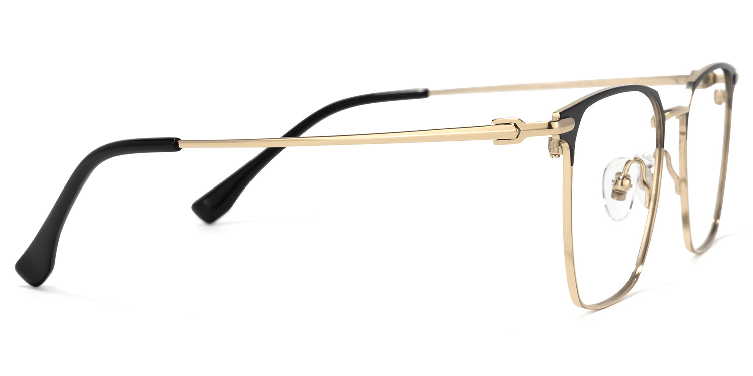 Campos Square Gold Glasses | ZEELOOL Canada2