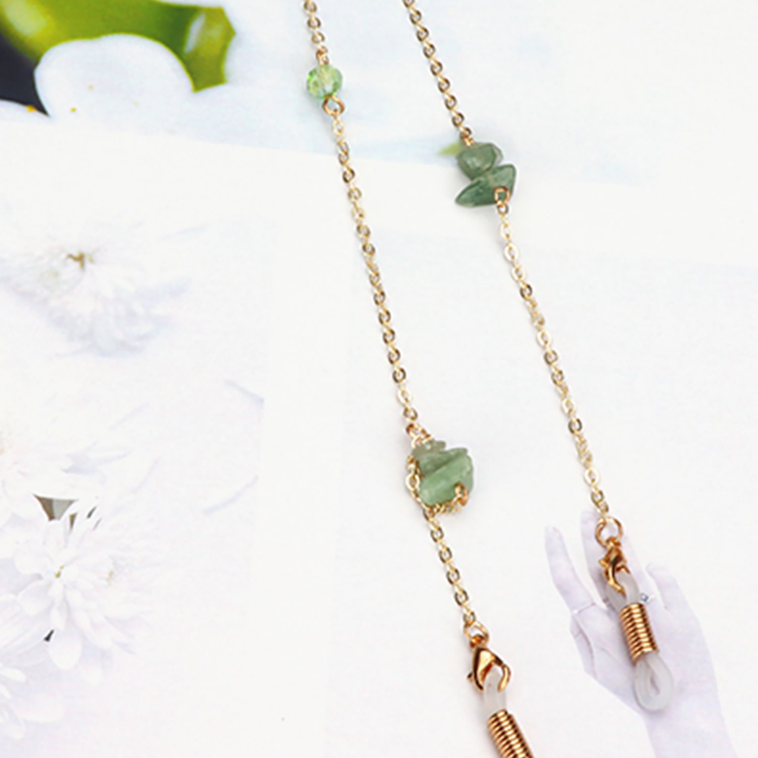 Jade Gold Eyeglasses Chain-09 | ZEELOOL Canada2