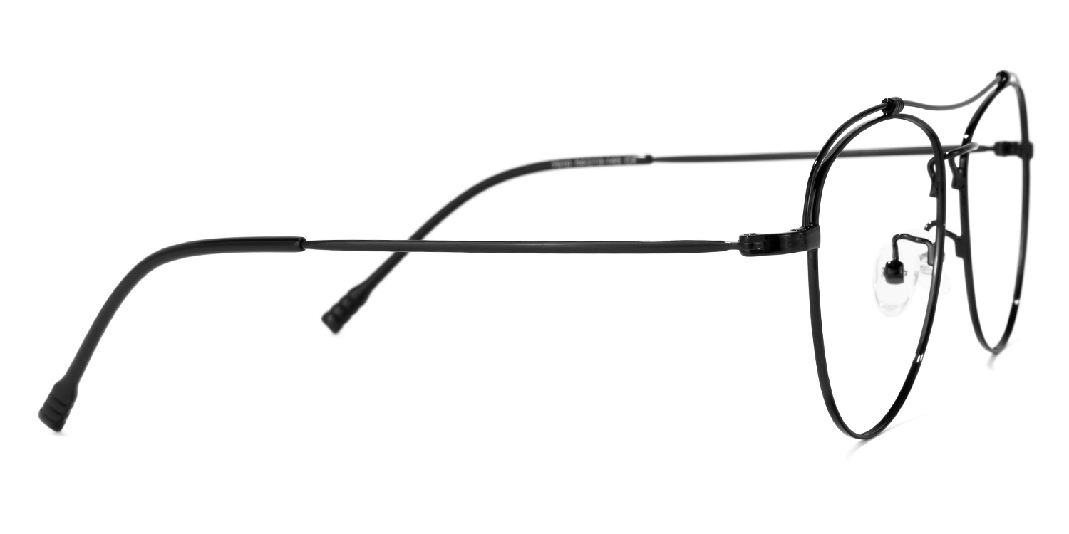 Terica Aviator Black Glasses | ZEELOOL Canada2