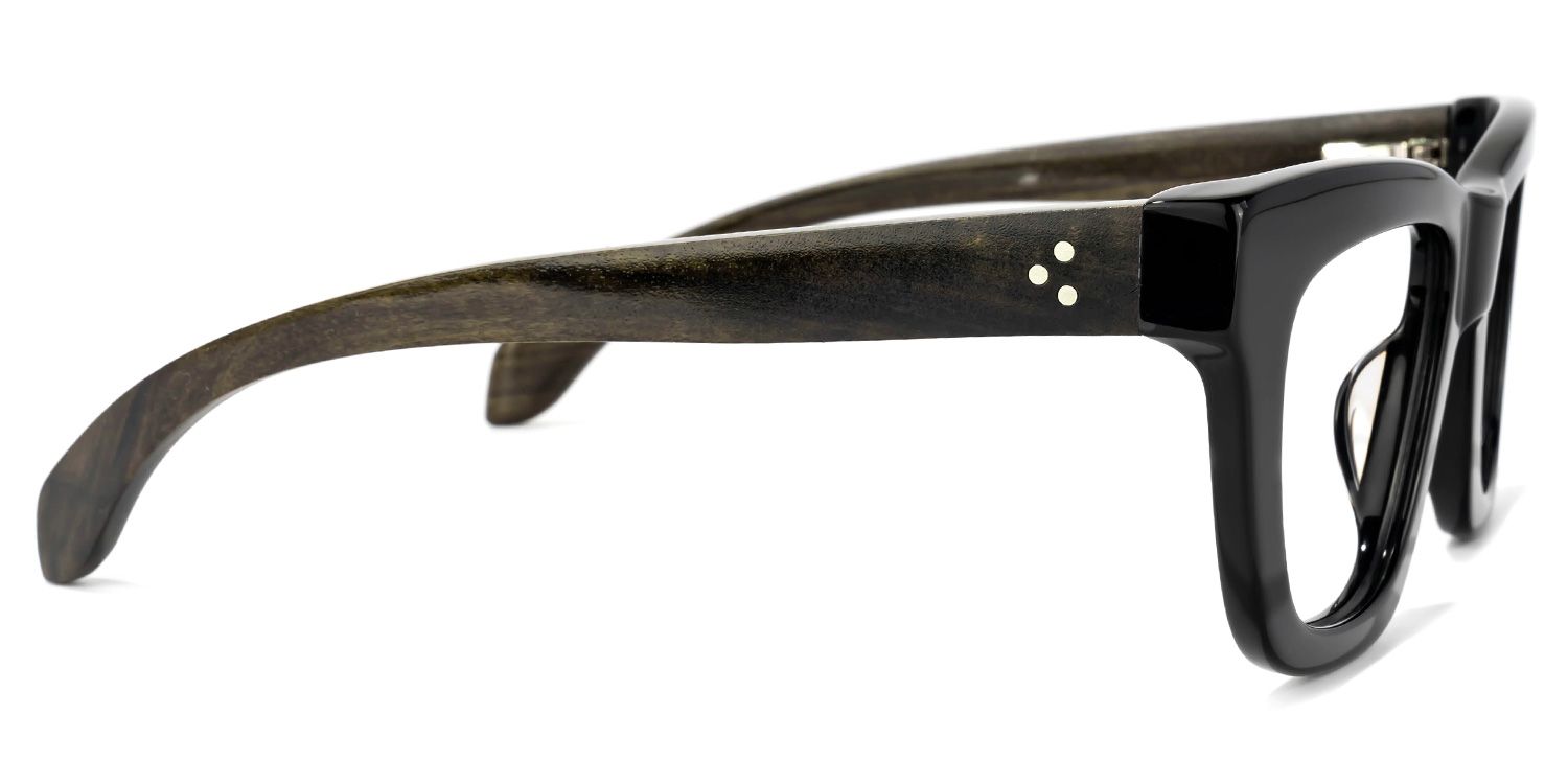 Sharnel Square Black Glasses | ZEELOOL Canada