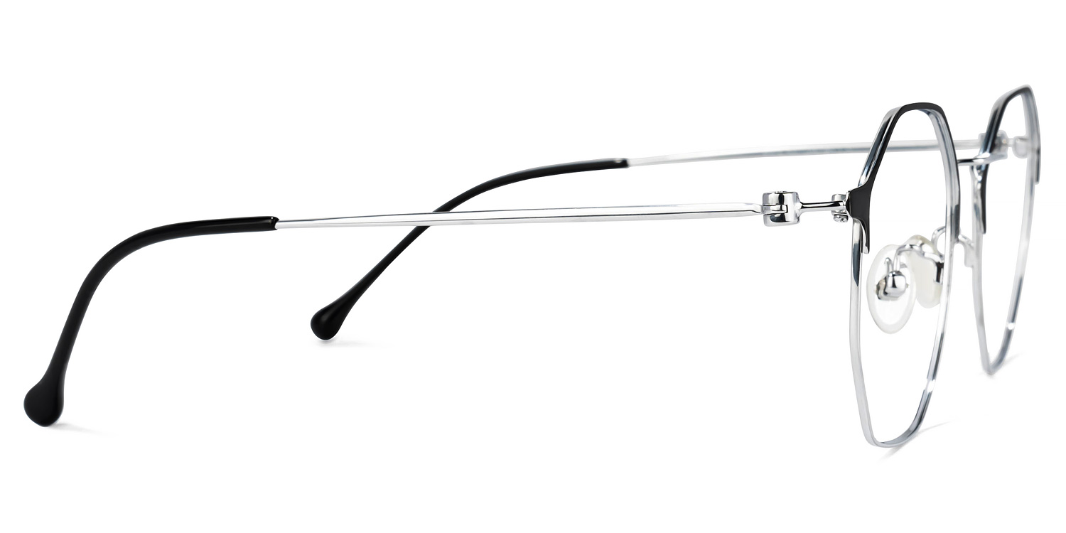 Chasisty Geometric Black Glasses | ZEELOOL Canada2