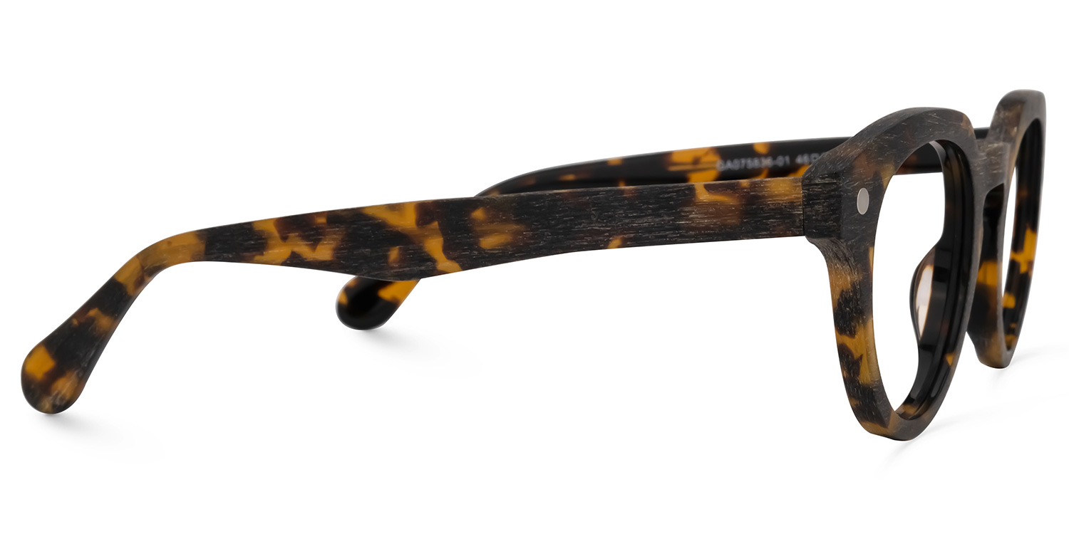 Galmore Round Tortoise Glasses | ZEELOOL Canada2