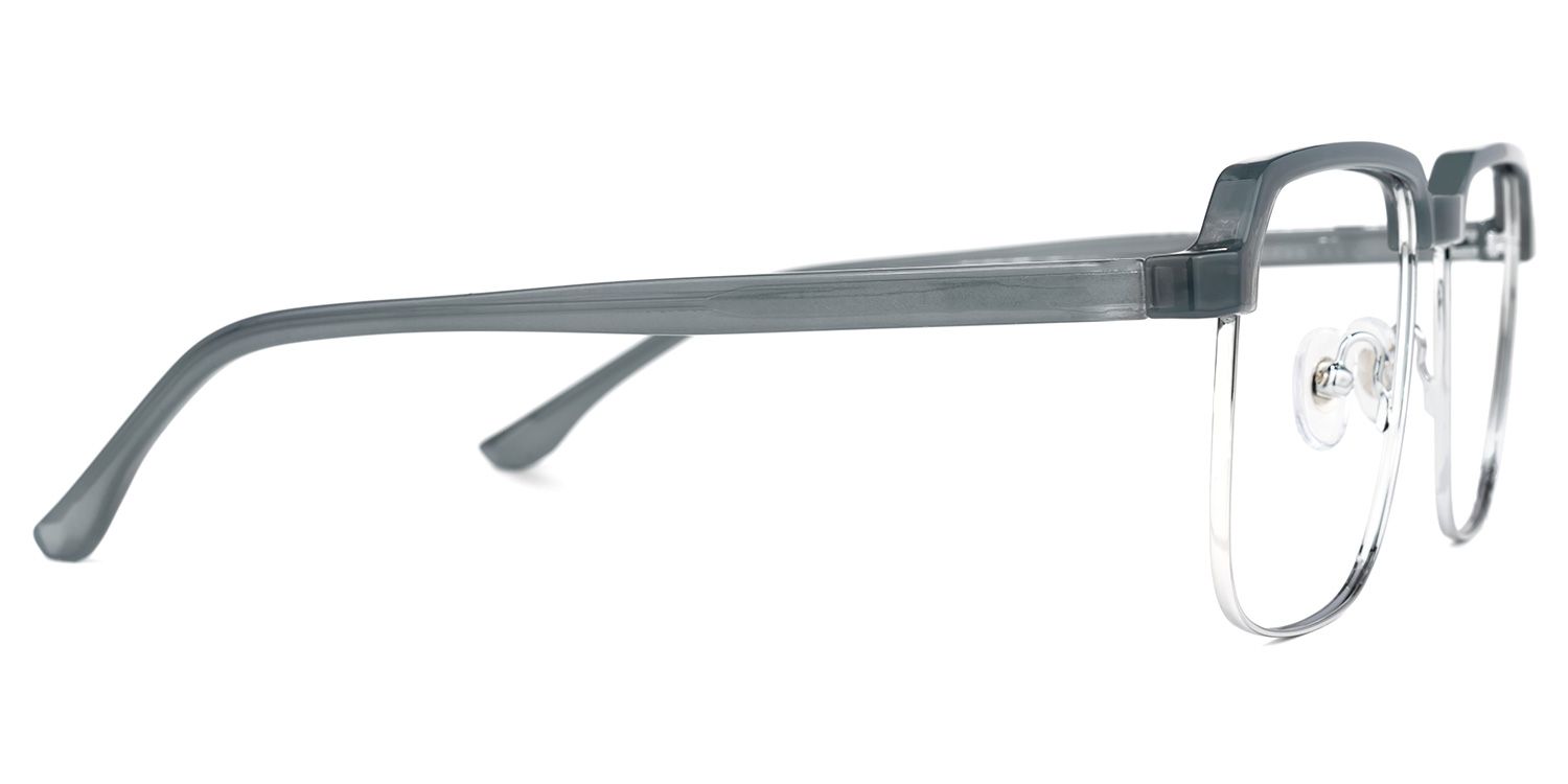 Cherron Browline Gray Glasses | ZEELOOL Canada2