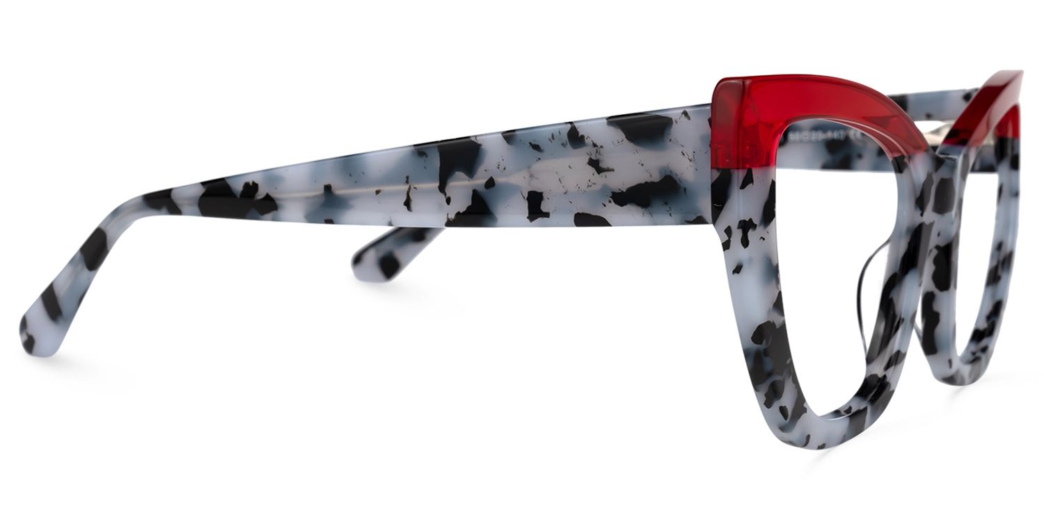 Shahdia Geometric Light-Tortoise Glasses | ZEELOOL Canada2