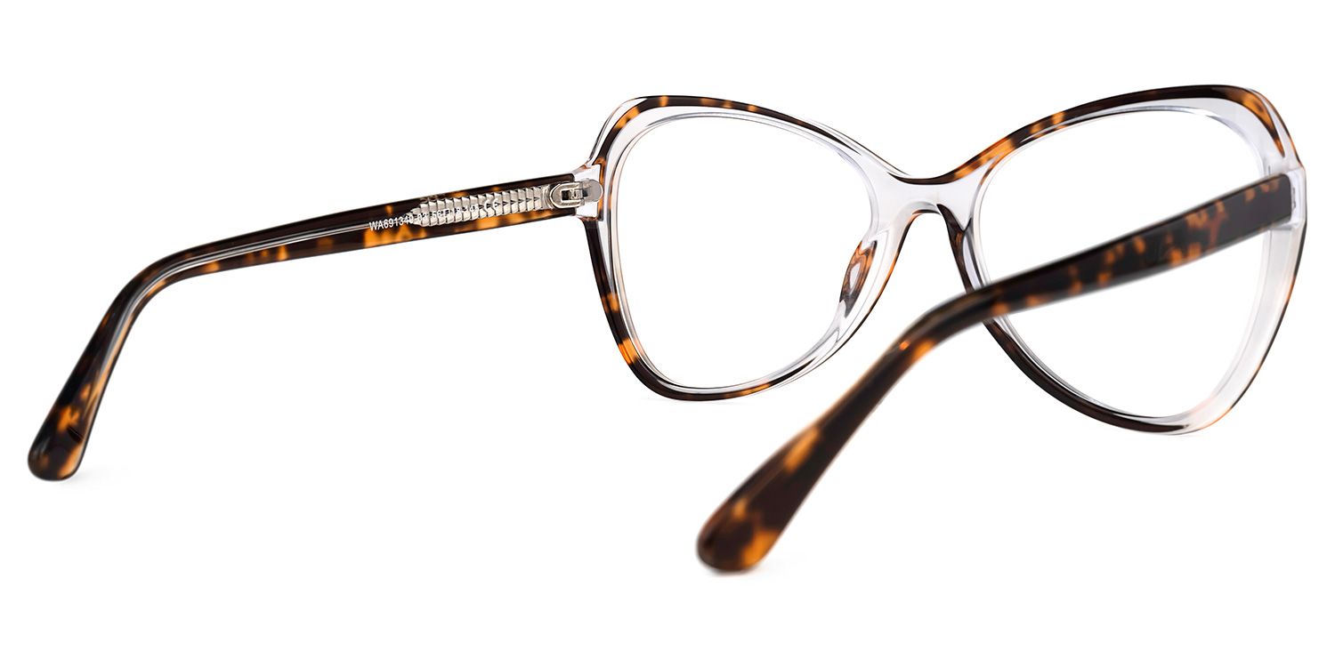 Margarita Geometric Tortoise Glasses | ZEELOOL Canada3