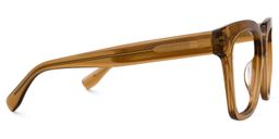 Xion Square Brown Glasses2