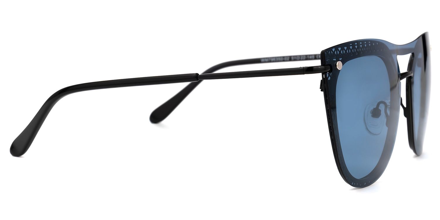 Hussain Clip-on Blue Glasses | ZEELOOL Canada3