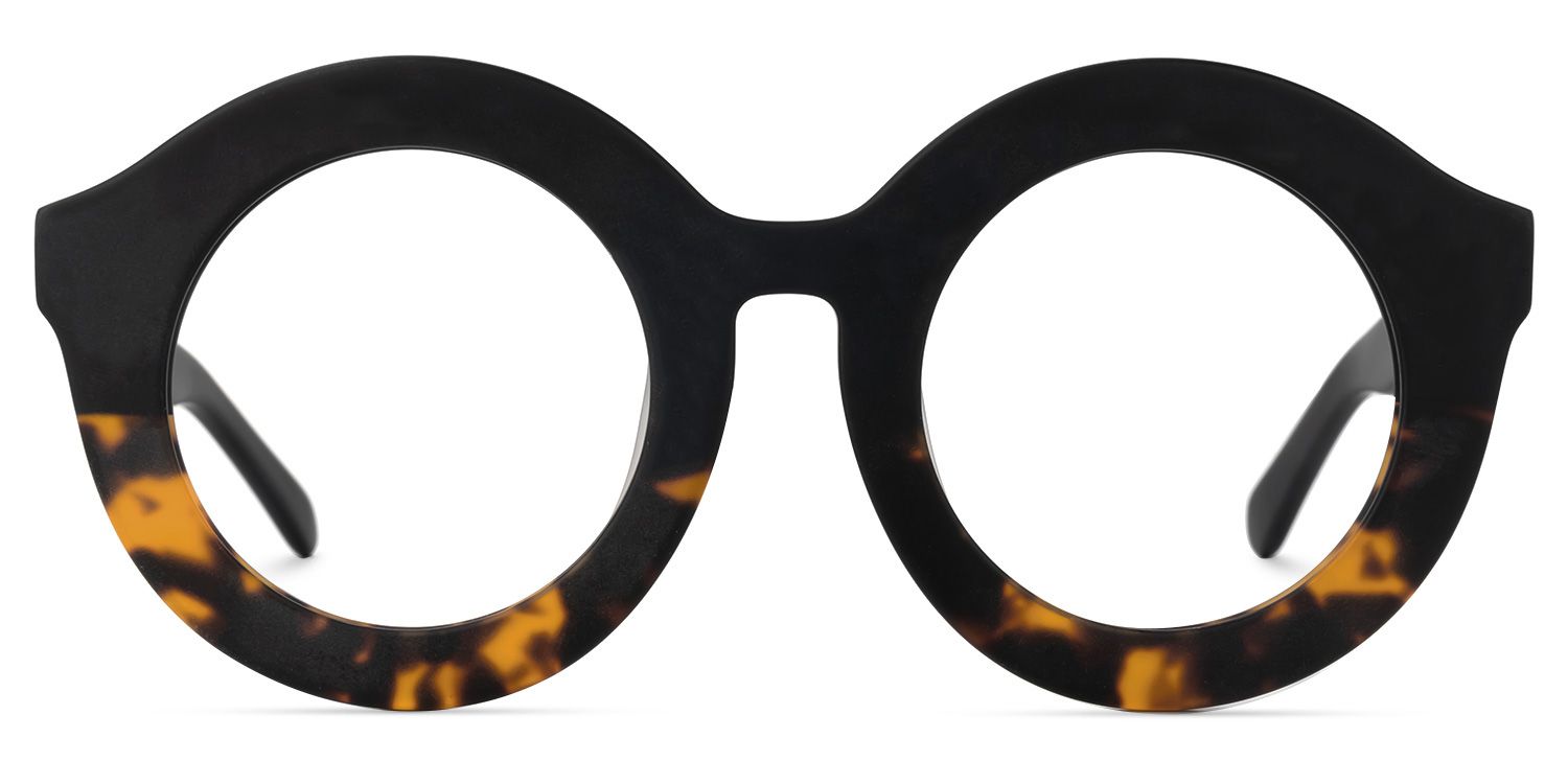 Vilmary Round Tortoise Glasses | ZEELOOL Canada0