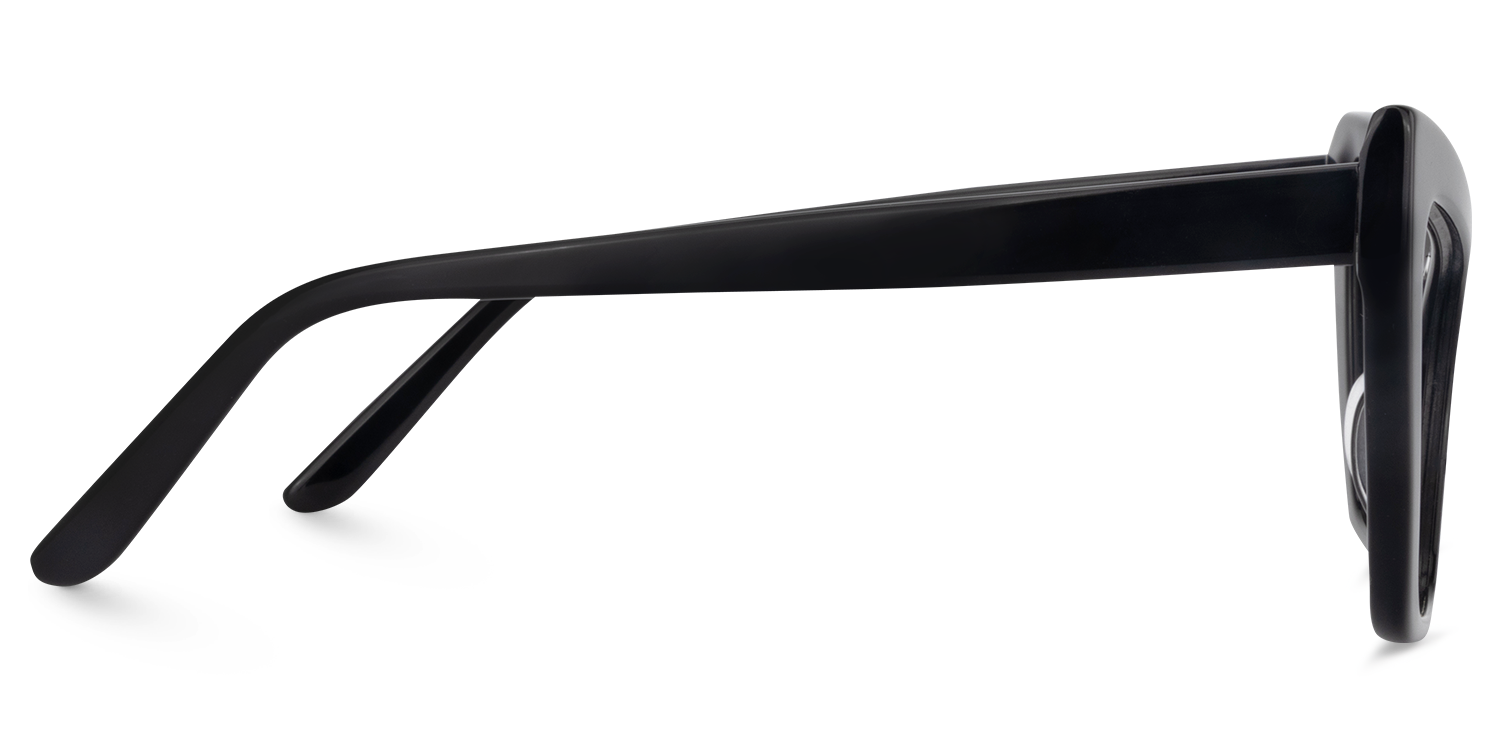 Driscoll Cateye Black Glasses | ZEELOOL Canada3