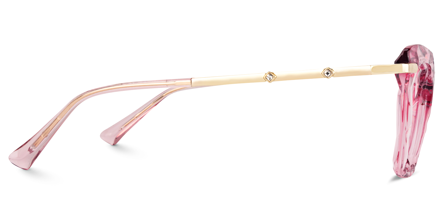 Juliet Pink Cat-eye Frame Glasses for Women | ZEELOOL Canada2