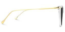 Hilary Butterfly Clear Sunglasses3