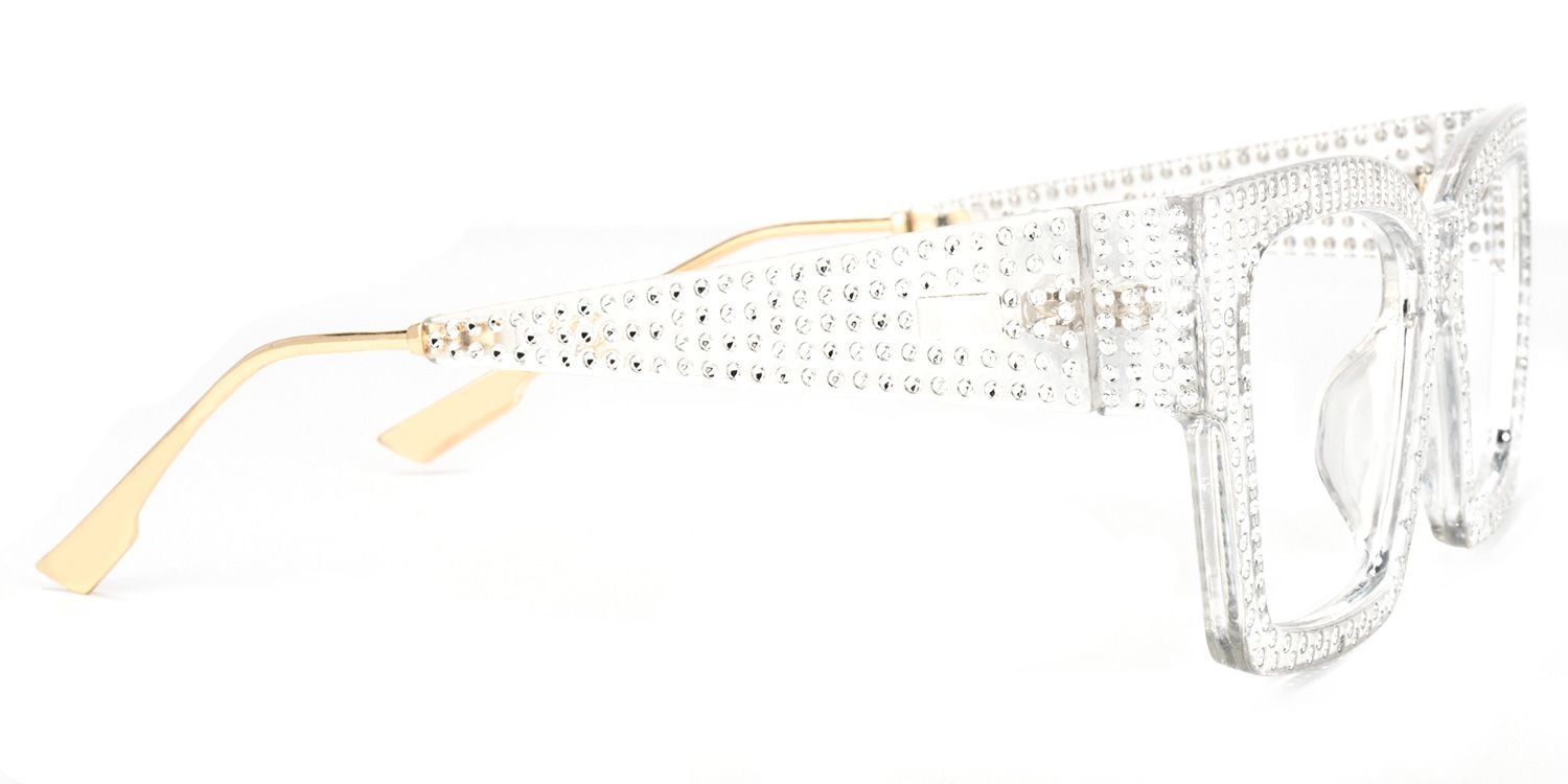 Drayton Square Clear Glasses | ZEELOOL Canada2