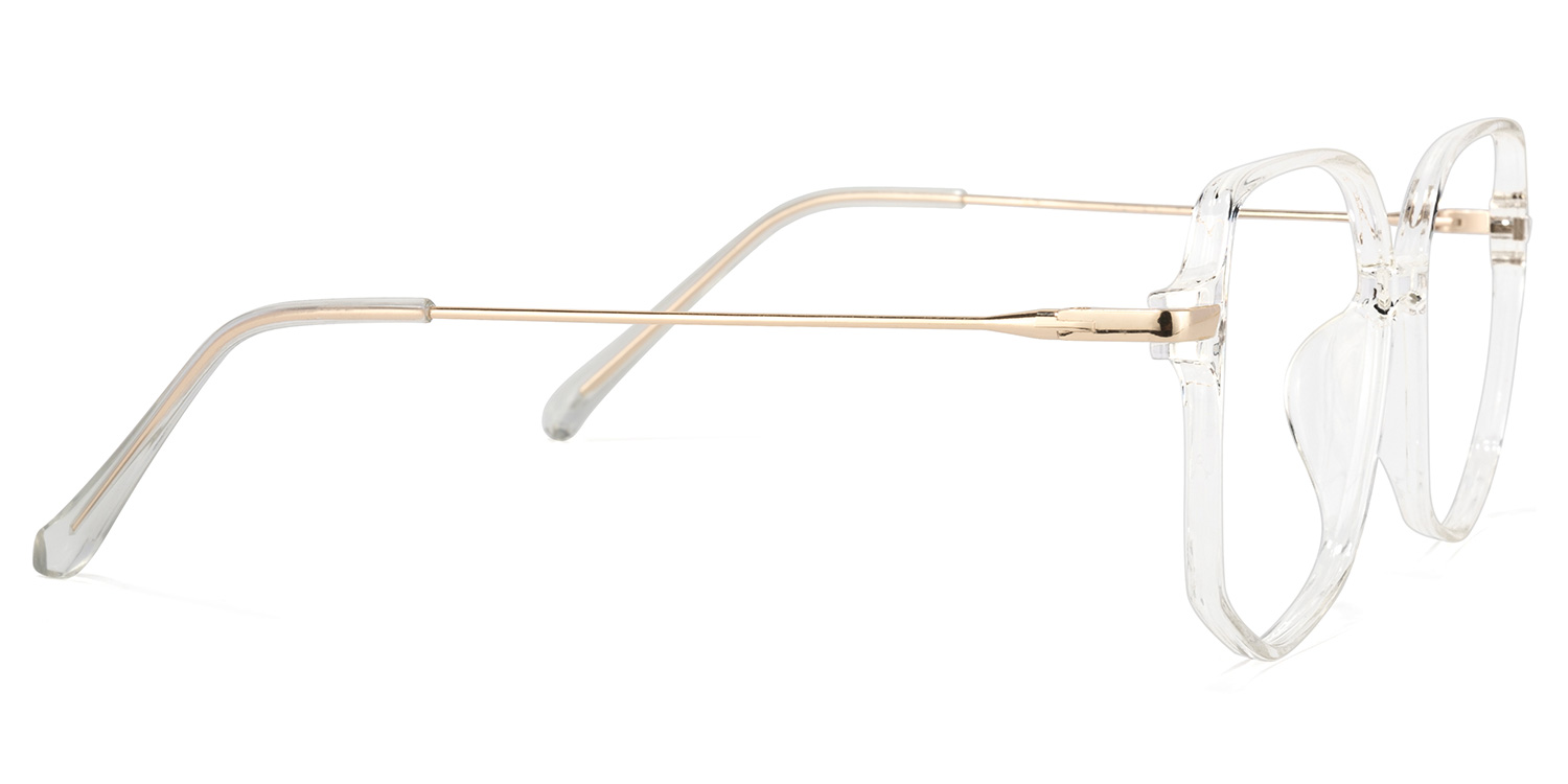 Payton Geometric Crystal Eyeglasses | ZEELOOL Canada3