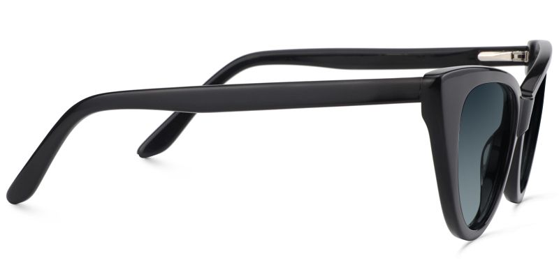 Marilyn Cat Eye Black Sunglasses for Women & Men | ZEELOOL CA3