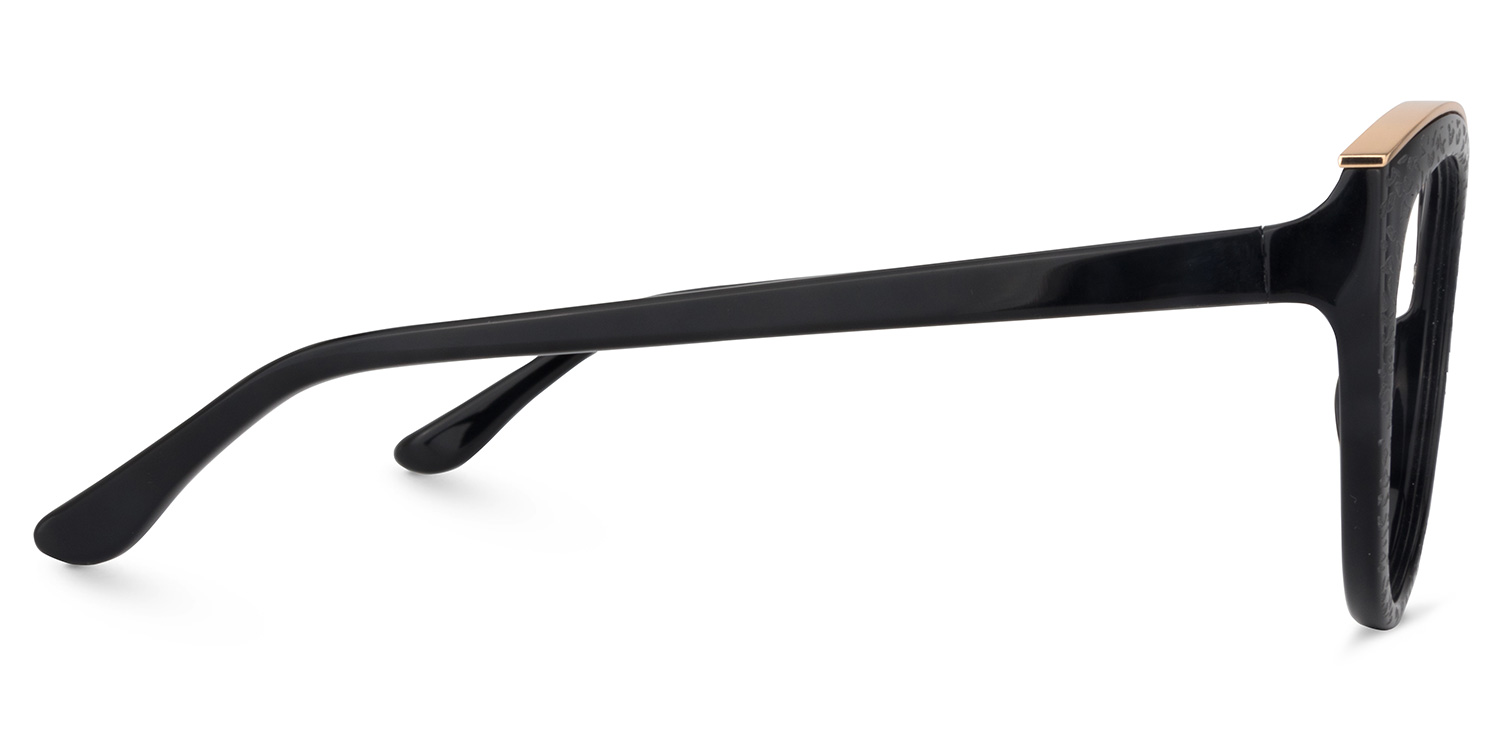 Carol Cateye Black Frame Glasses | ZEELOOL Canada3