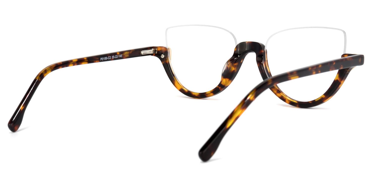 Felicia Tortoise Cat-Eye Frame Glasses | ZEELOOL Canada4
