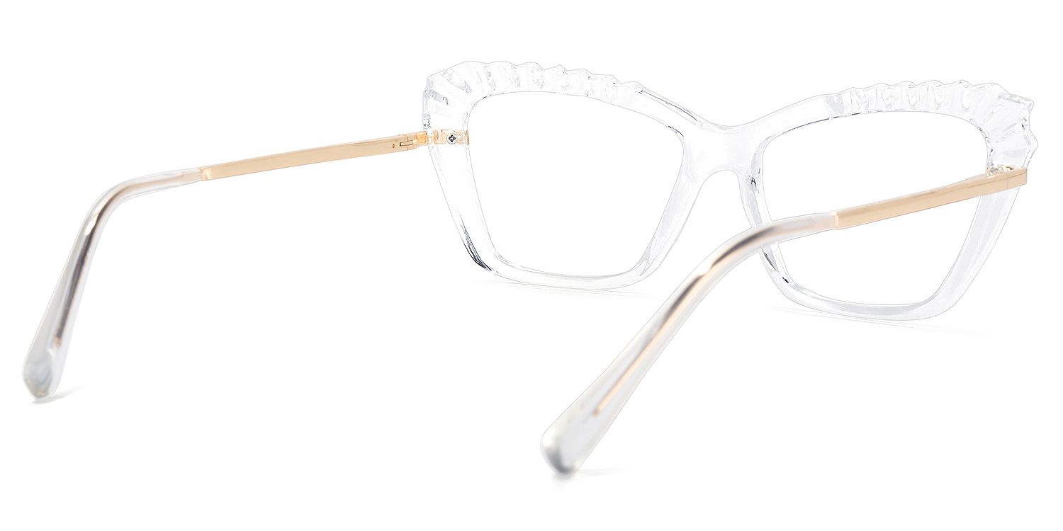 Sophie Cateye Clear Glasses | ZEELOOL Canada4