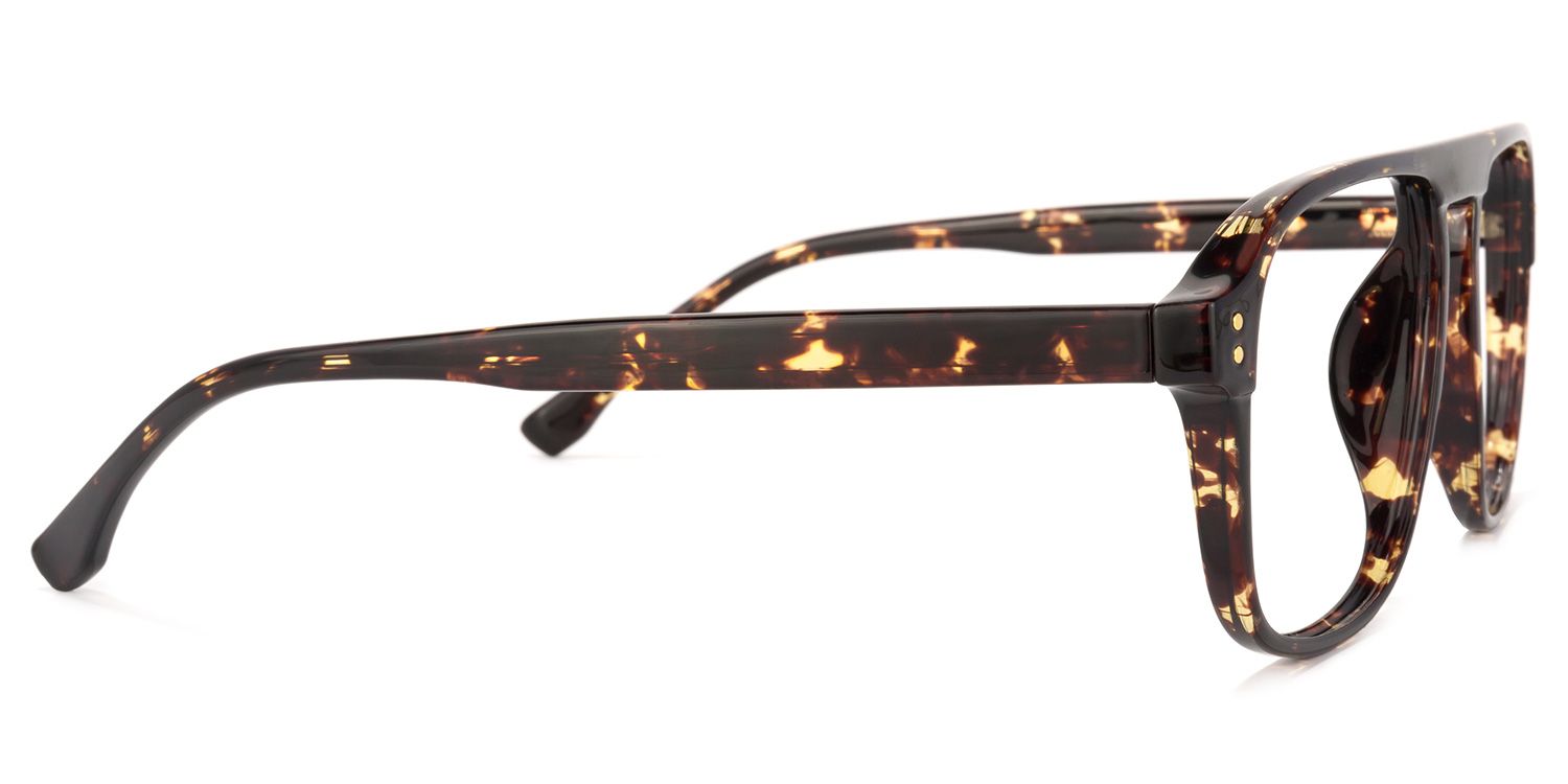 Willow Geometric Tortoise Glasses | ZEELOOL Canada3