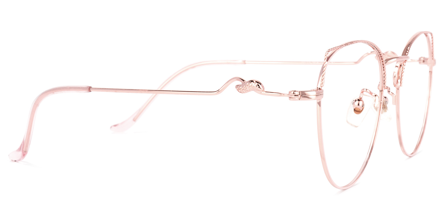 Willis Cateye Pink Glasses | ZEELOOL Canada3