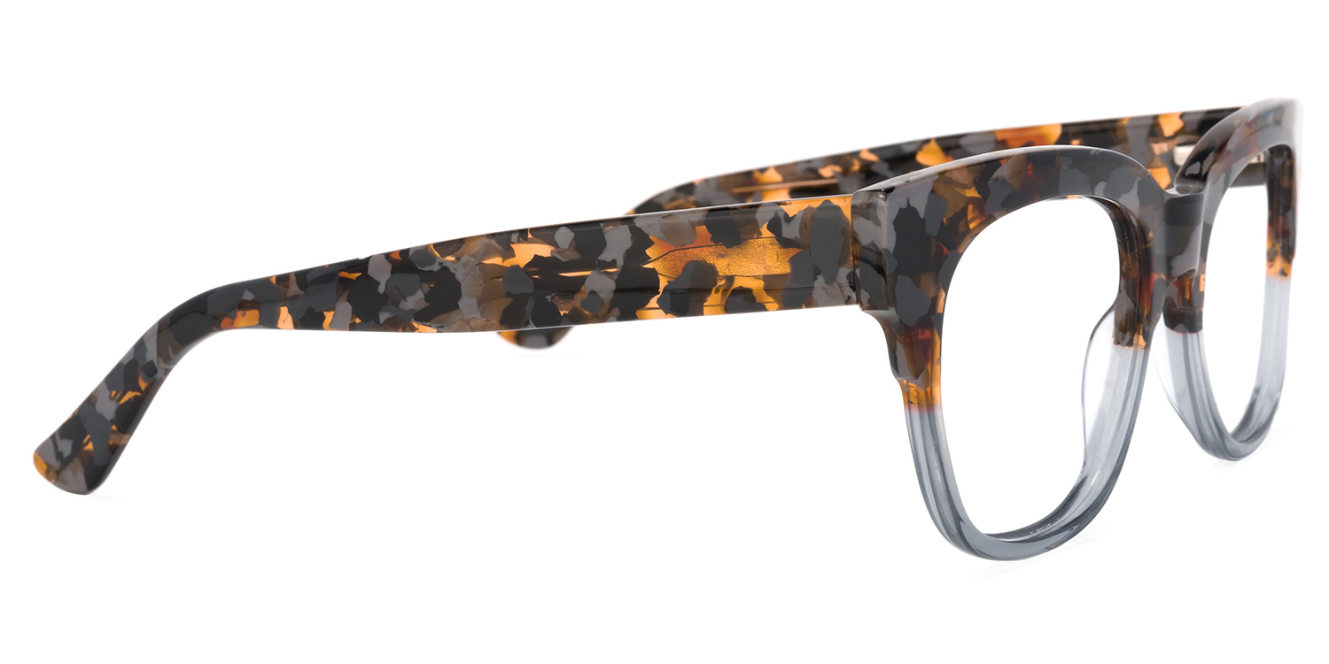 Yessenia Square Gray Glasses | ZEELOOL Canada3