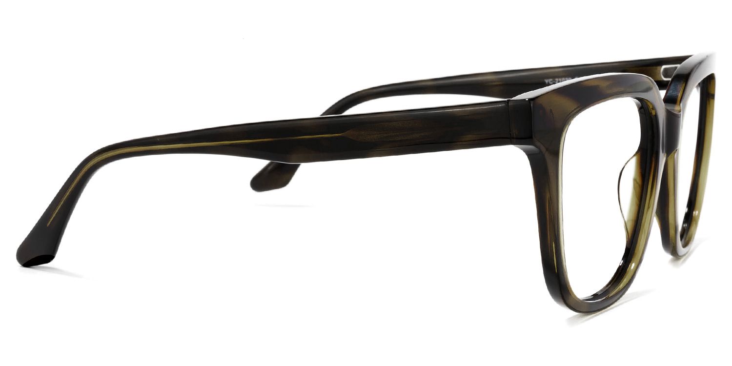 Quiana Square Dark-Tortoise Glasses | ZEELOOL Canada3