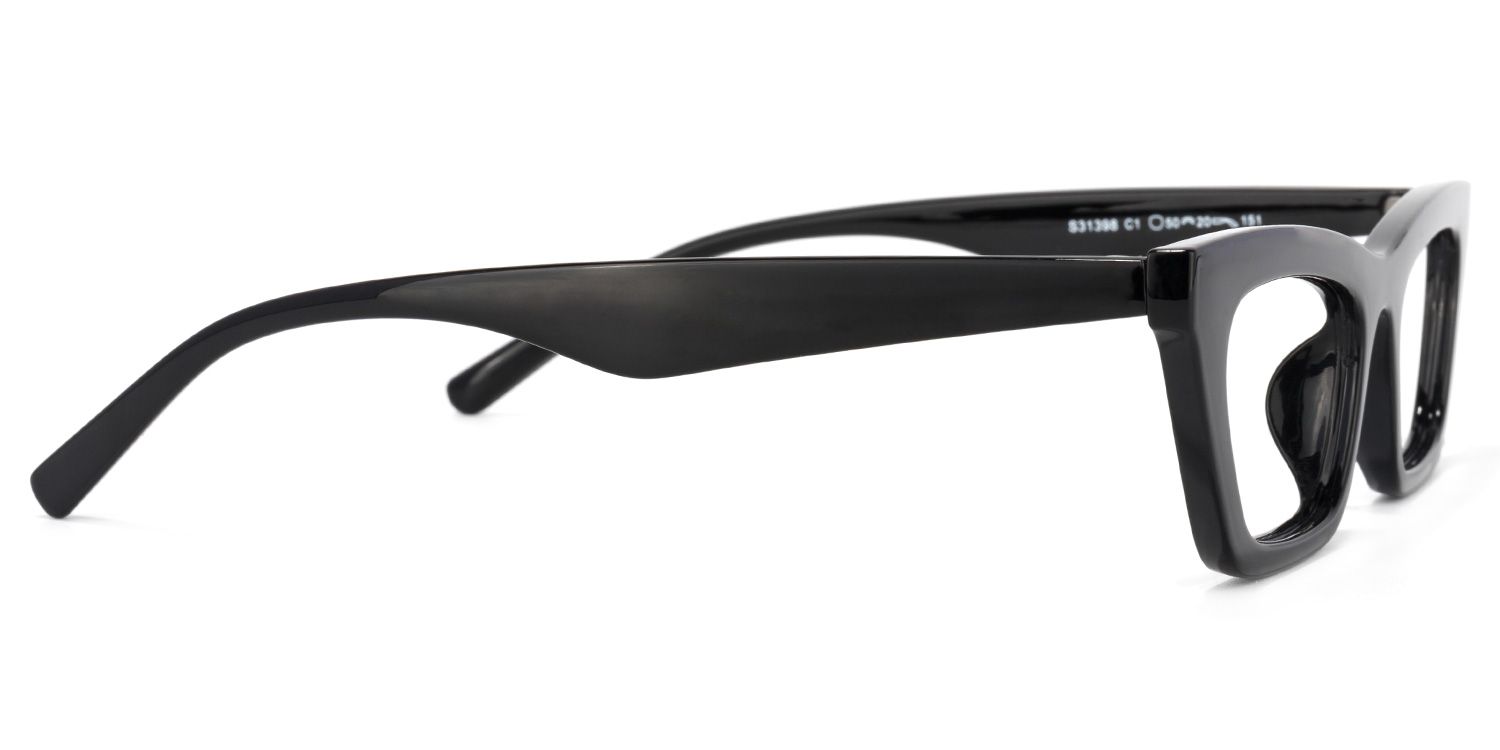 Gorman Cateye Black Glasses | ZEELOOL Canada4