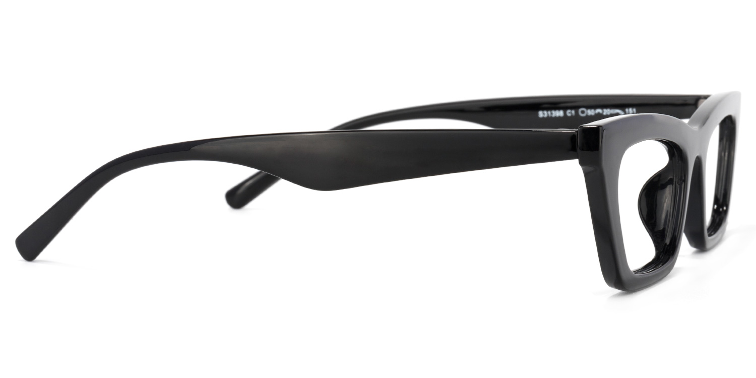 Gorman Cateye Black Glasses4