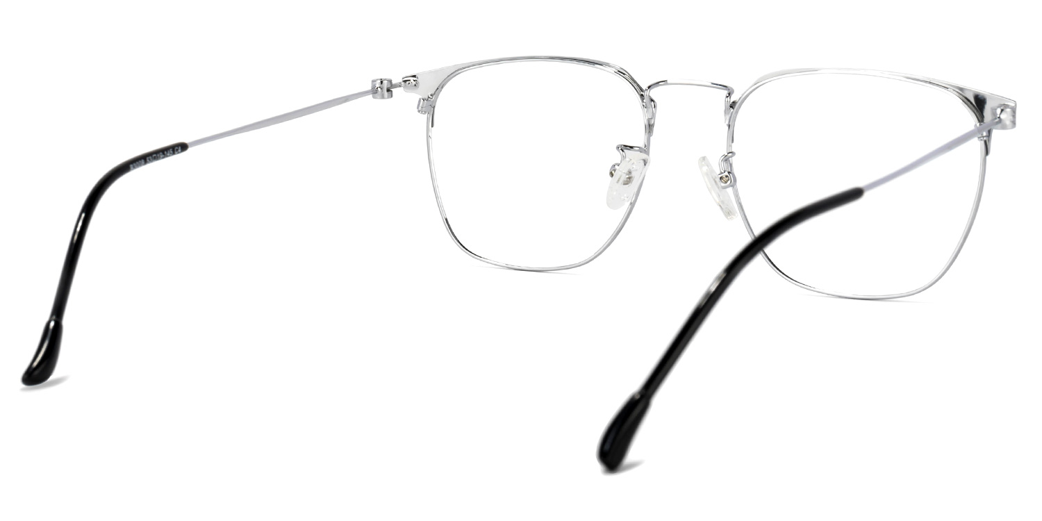 Yulisa Browline Silver Glasses4