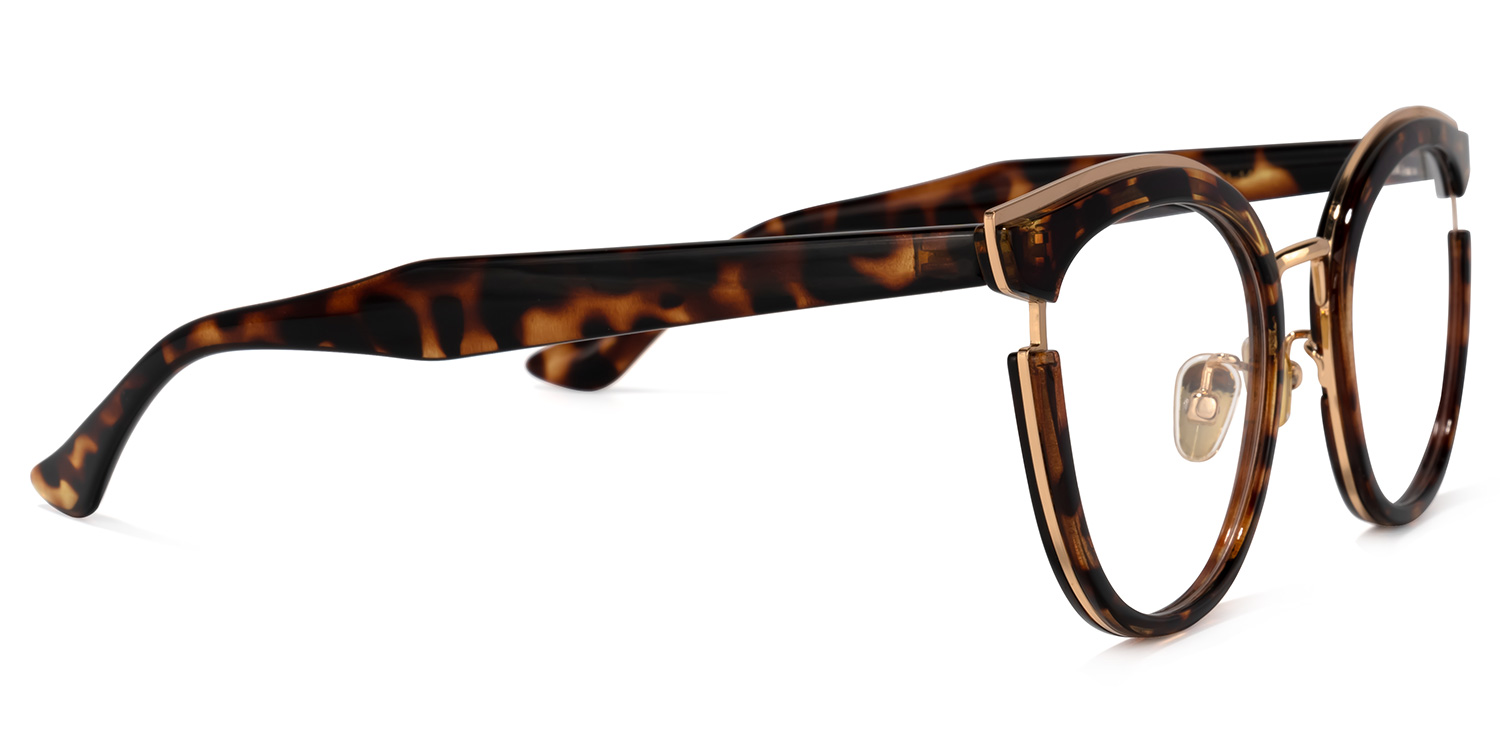 Laraine Cat Eye Tortoise Frame Glasses | ZEELOOL Canada3