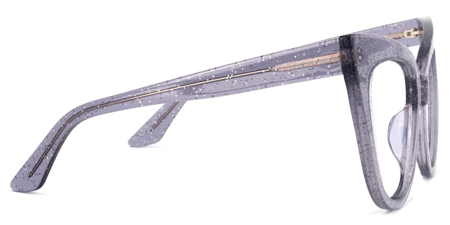 Trenton Cateye Gray Glasses | ZEELOOL Canada3