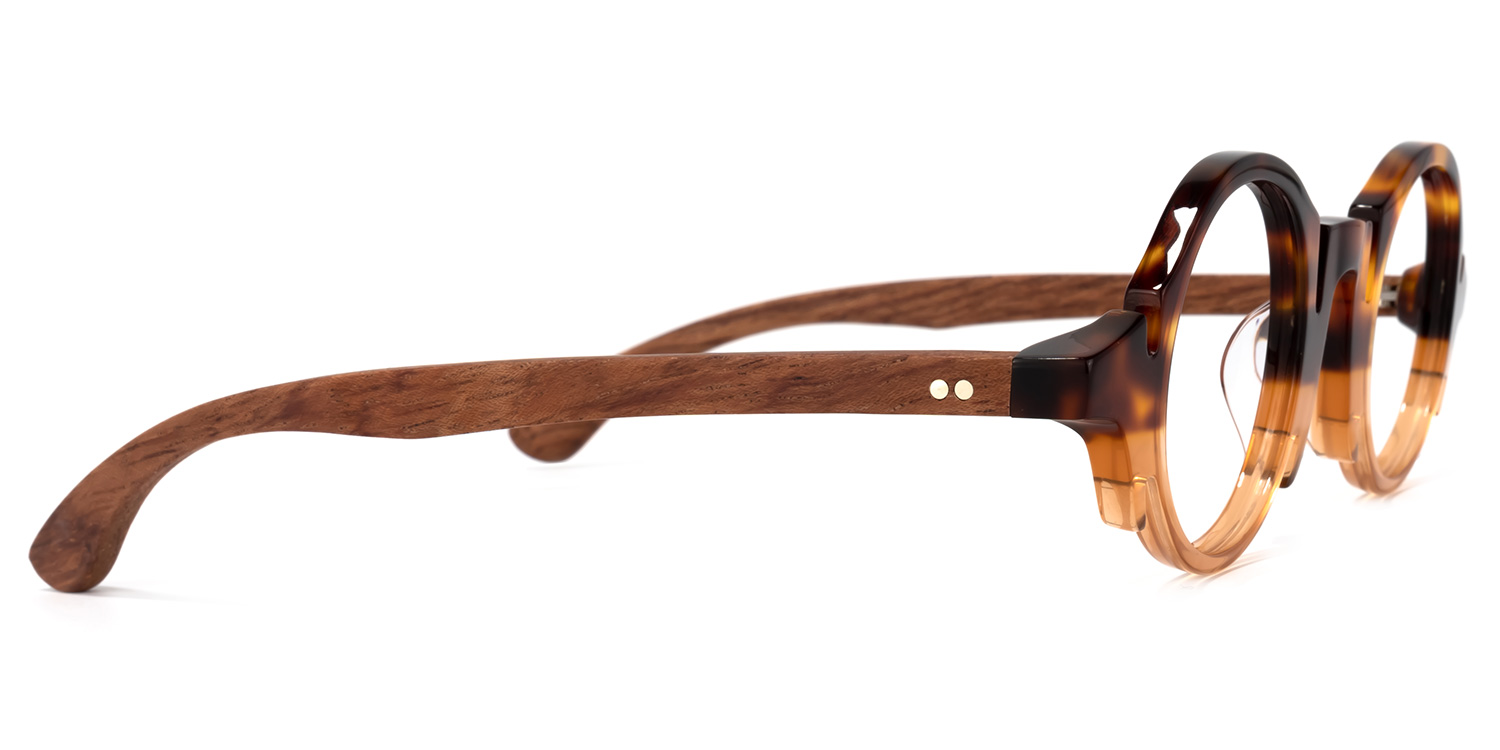 Charlie Round Tortoise Glasses | ZEELOOL Canada3