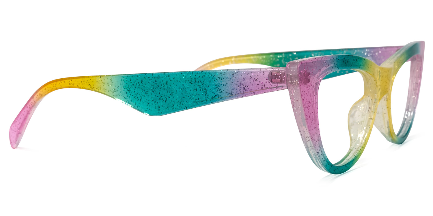 Harding Cateye Rainbow Glasses | ZEELOOL Canada3